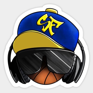 SF Basketball! (Warriors) Sticker